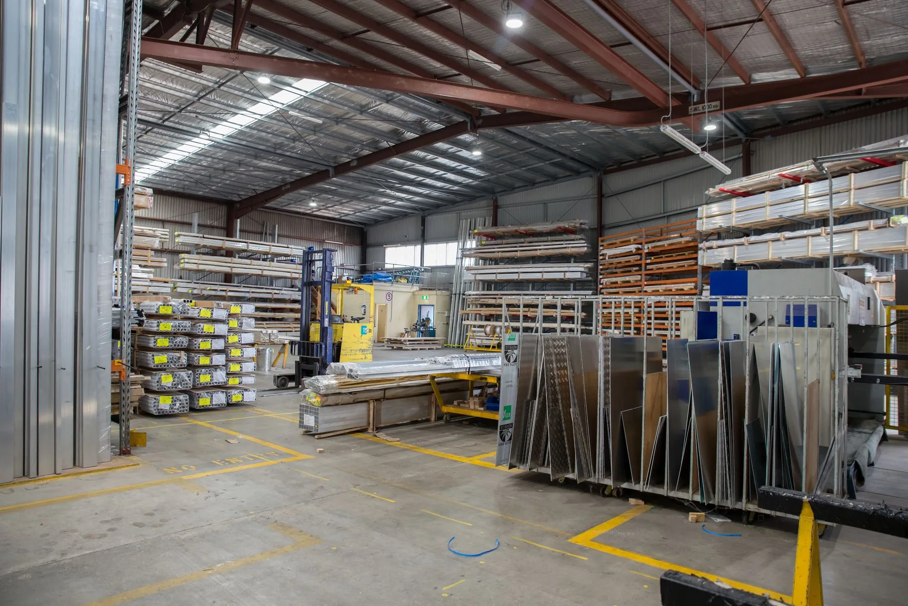 Structural plate preparation