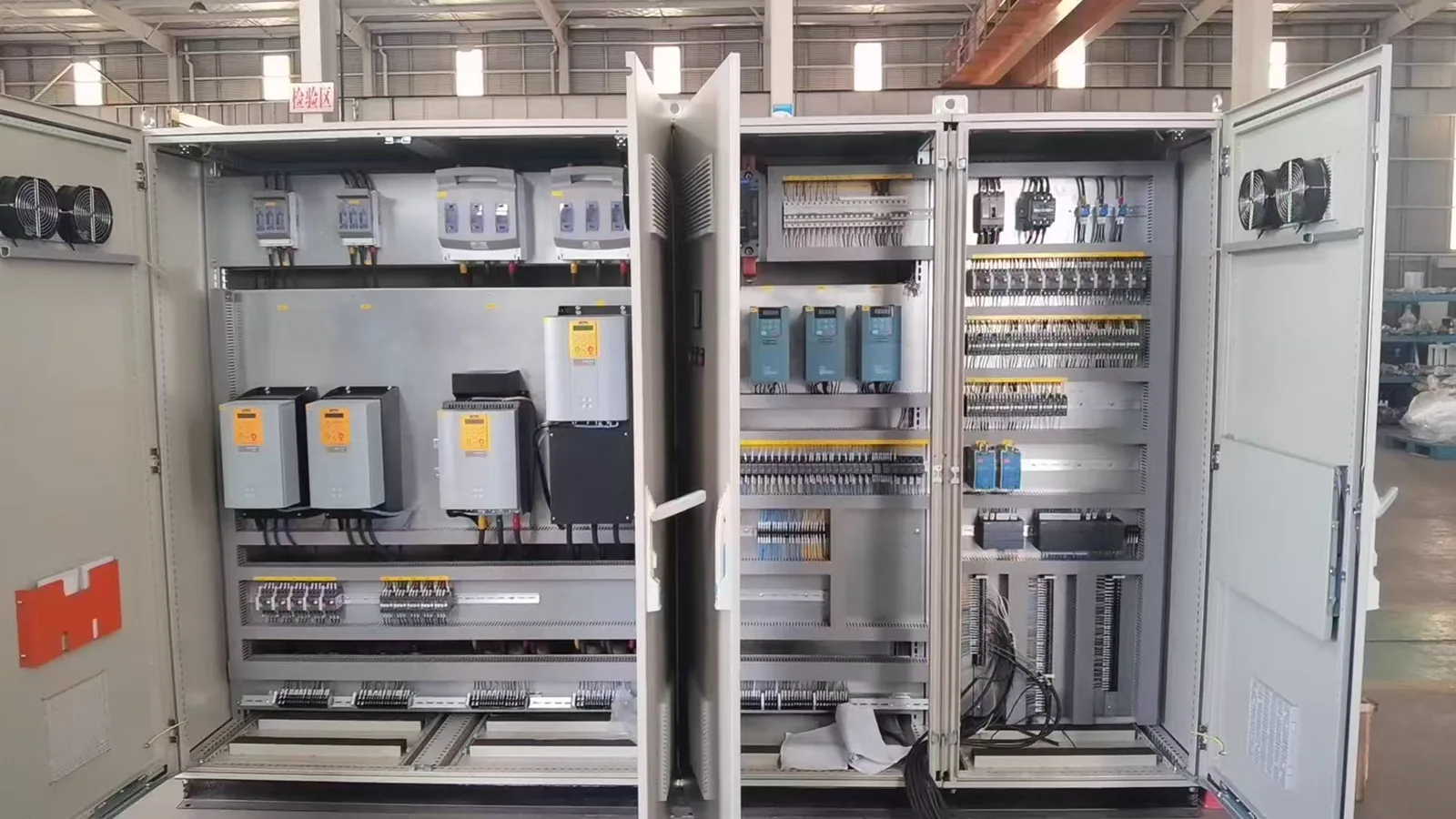 Electrical control cabinet integration