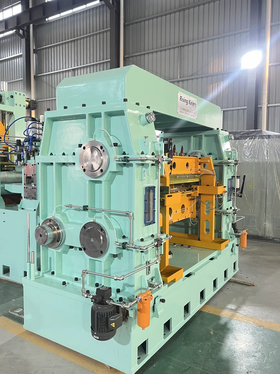 Flying-shear module in the Rising Kirin workshop